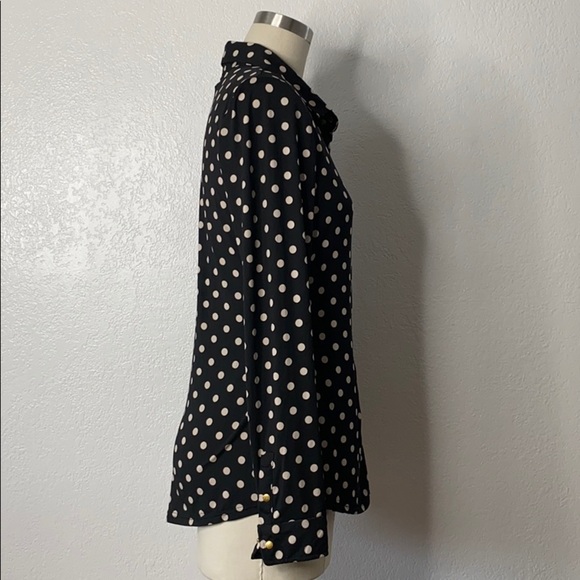 BCBGMaxAzria Y2K clueless polka dot retro vintage mod top set - Picture 8 of 11